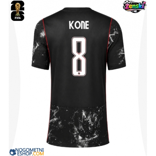 Ženski Nogometni dresi Kanada Ismael Kone #8 Gostujoči SP 2026 Kratek Rokav